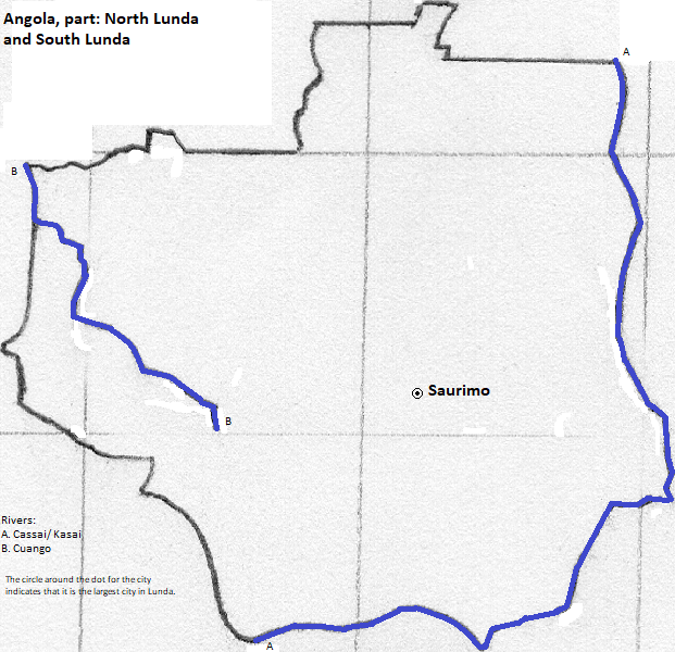 map of Lunda